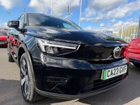 USED 2023 23 VOLVO C40 Recharge 69kWh Core SUV 5dr Electric Auto (231 ps) Volvo Service History