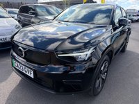 USED 2023 23 VOLVO C40 Recharge 69kWh Core SUV 5dr Electric Auto (231 ps) Volvo Service History
