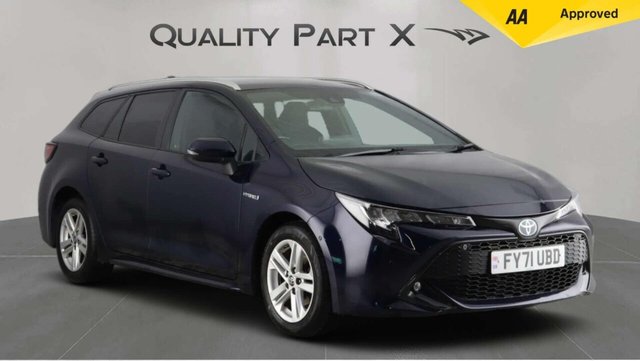 View our Toyota Corolla 1.8 VVT-h GPF Icon Tech Touring Sports 5dr Petrol Hybrid CVT Euro 6 (s/s) (122 ps)