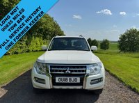 USED 2018 18 MITSUBISHI SHOGUN 3.2 DI-DC SG2 SUV 5dr Diesel Auto 4WD Euro 6 LWB (187 ps) Mitsubishi Shogun 4WD Diesel SUV