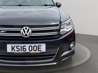 USED 2016 16 VOLKSWAGEN TIGUAN 2.0 TDI BlueMotion Tech R-Line Edition SUV 5dr Diesel DSG 4WD Euro 6 (s/s) (184 ps) Detachable Tow Bar - 4WD - Automatic