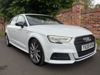 USED 2020 20 AUDI A3 1.5 TFSI CoD 35 Black Edition Sportback 5dr Petrol S Tronic Euro 6 (s/s) (150 ps) 3 OWNERS, EXCELLENT SERVICE HISTORY, 1YR MOT, NAV, ALLOYS, CLIMATE, BLUETOOTH, CRUISE, PARKING SENSORS, DAB RADIO CD, E/WINDOWS, R/LOCKING, FREE WARRANTY, FINANCE AVAILABLE, HPI CLEAR, PART EXCHANGE WELCOME,