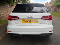 USED 2020 20 AUDI A3 1.5 TFSI CoD 35 Black Edition Sportback 5dr Petrol S Tronic Euro 6 (s/s) (150 ps) 3 OWNERS, EXCELLENT SERVICE HISTORY, 1YR MOT, NAV, ALLOYS, CLIMATE, BLUETOOTH, CRUISE, PARKING SENSORS, DAB RADIO CD, E/WINDOWS, R/LOCKING, FREE WARRANTY, FINANCE AVAILABLE, HPI CLEAR, PART EXCHANGE WELCOME,