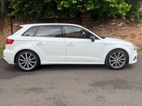 USED 2020 20 AUDI A3 1.5 TFSI CoD 35 Black Edition Sportback 5dr Petrol S Tronic Euro 6 (s/s) (150 ps) 3 OWNERS, EXCELLENT SERVICE HISTORY, 1YR MOT, NAV, ALLOYS, CLIMATE, BLUETOOTH, CRUISE, PARKING SENSORS, DAB RADIO CD, E/WINDOWS, R/LOCKING, FREE WARRANTY, FINANCE AVAILABLE, HPI CLEAR, PART EXCHANGE WELCOME,