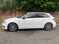USED 2020 20 AUDI A3 1.5 TFSI CoD 35 Black Edition Sportback 5dr Petrol S Tronic Euro 6 (s/s) (150 ps) 3 OWNERS, EXCELLENT SERVICE HISTORY, 1YR MOT, NAV, ALLOYS, CLIMATE, BLUETOOTH, CRUISE, PARKING SENSORS, DAB RADIO CD, E/WINDOWS, R/LOCKING, FREE WARRANTY, FINANCE AVAILABLE, HPI CLEAR, PART EXCHANGE WELCOME,