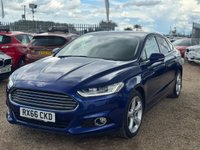 USED 2016 66 FORD MONDEO 2.0 TDCi Titanium Powershift Euro 6 (s/s) 5dr DRIVES PERFECT/ULEZ/BEAUTIFUL