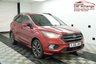 USED 2016 66 FORD KUGA 2.0 TDCi EcoBlue ST-Line SUV 5dr Diesel Manual AWD Euro 6 (s/s) (180 ps) EXCELLENT SERVICE HISTORY CONSISTING OF X10 SERVICES+8 INCH COLOUR TOUCHSCREEN SYNC3 NAVIGATION SYSTEM+BLUETOOTH-VOICE CONTROL+DUAL ZONE CLIMATE CONTROL AIR-CONDITIONING+AUTOMATIC HALOGEN HEADLIGHTS WITH LED DAYTIME RUNNING LIGHTS+RAIN-SENSITIVE WINDSCREEN WIPERS+PARKING ASSISTANCE+'RUBY RED' PAINT+18 INCH ALLOY WHEELS.