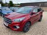 USED 2016 66 FORD KUGA 2.0 TDCi EcoBlue ST-Line SUV 5dr Diesel Manual AWD Euro 6 (s/s) (180 ps) EXCELLENT SERVICE HISTORY CONSISTING OF X10 SERVICES+8 INCH COLOUR TOUCHSCREEN SYNC3 NAVIGATION SYSTEM+BLUETOOTH-VOICE CONTROL+DUAL ZONE CLIMATE CONTROL AIR-CONDITIONING+AUTOMATIC HALOGEN HEADLIGHTS WITH LED DAYTIME RUNNING LIGHTS+RAIN-SENSITIVE WINDSCREEN WIPERS+PARKING ASSISTANCE WITH PARKING CAMERA+'RUBY RED' PAINT+18 INCH ALLOY WHEELS.