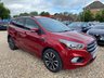 USED 2016 66 FORD KUGA 2.0 TDCi EcoBlue ST-Line SUV 5dr Diesel Manual AWD Euro 6 (s/s) (180 ps) EXCELLENT SERVICE HISTORY CONSISTING OF X10 SERVICES+8 INCH COLOUR TOUCHSCREEN SYNC3 NAVIGATION SYSTEM+BLUETOOTH-VOICE CONTROL+DUAL ZONE CLIMATE CONTROL AIR-CONDITIONING+AUTOMATIC HALOGEN HEADLIGHTS WITH LED DAYTIME RUNNING LIGHTS+RAIN-SENSITIVE WINDSCREEN WIPERS+PARKING ASSISTANCE WITH PARKING CAMERA+'RUBY RED' PAINT+18 INCH ALLOY WHEELS.