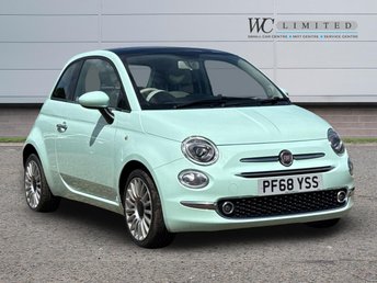 2018 FIAT 500 1.2 Lounge Hatchback 3dr Petrol Manual Euro 6 (s/s) (69 bhp) &pound;6450.00