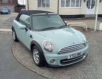 USED 2012 12 MINI CONVERTIBLE 1.6 Cooper Convertible 2dr Petrol Manual Euro 5 (s/s) (122 ps) 