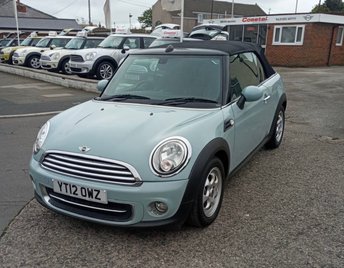 2012 MINI CONVERTIBLE 1.6 Cooper Convertible 2dr Petrol Manual Euro 5 (s/s) (122 ps) &pound;4495.00