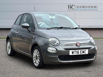 2016 FIAT 500 1.2 ECO Pop Star Hatchback 3dr Petrol Manual Euro 6 (s/s) (69 bhp) &pound;4950.00