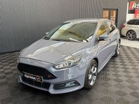 USED 2017 67 FORD FOCUS 2.0T EcoBoost ST-3 Hatchback 5dr Petrol Manual Euro 6 (s/s) (250 ps) STEATH GREY, 2 OWNERS, IMMACULATE