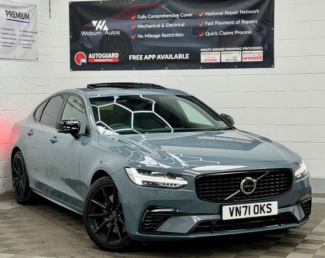 2021 71 VOLVO S90 2.0h T8 Recharge 11.6kWh R-Design Saloon 4dr Petrol Plug-in Hybrid Auto AWD Euro 6 (s/s) (390 ps) 