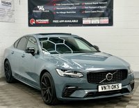 USED 2021 71 VOLVO S90 2.0h T8 Recharge 11.6kWh R-Design Saloon 4dr Petrol Plug-in Hybrid Auto AWD Euro 6 (s/s) (390 ps) 