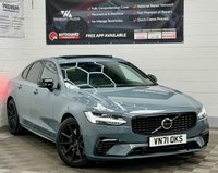 USED 2021 71 VOLVO S90 2.0h T8 Recharge 11.6kWh R-Design Saloon 4dr Petrol Plug-in Hybrid Auto AWD Euro 6 (s/s) (390 ps) 