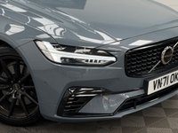 USED 2021 71 VOLVO S90 2.0h T8 Recharge 11.6kWh R-Design Saloon 4dr Petrol Plug-in Hybrid Auto AWD Euro 6 (s/s) (390 ps) 