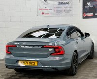 USED 2021 71 VOLVO S90 2.0h T8 Recharge 11.6kWh R-Design Saloon 4dr Petrol Plug-in Hybrid Auto AWD Euro 6 (s/s) (390 ps) 