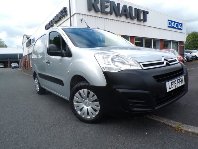 2018 18 CITROEN BERLINGO 1.6 BlueHDi 850 Enterprise Panel Van 5dr Diesel Manual L1 (112 g/km, 100 bhp) FREE CREDIT CHECK / APPLY FOR FINANCE ON OUR SITE