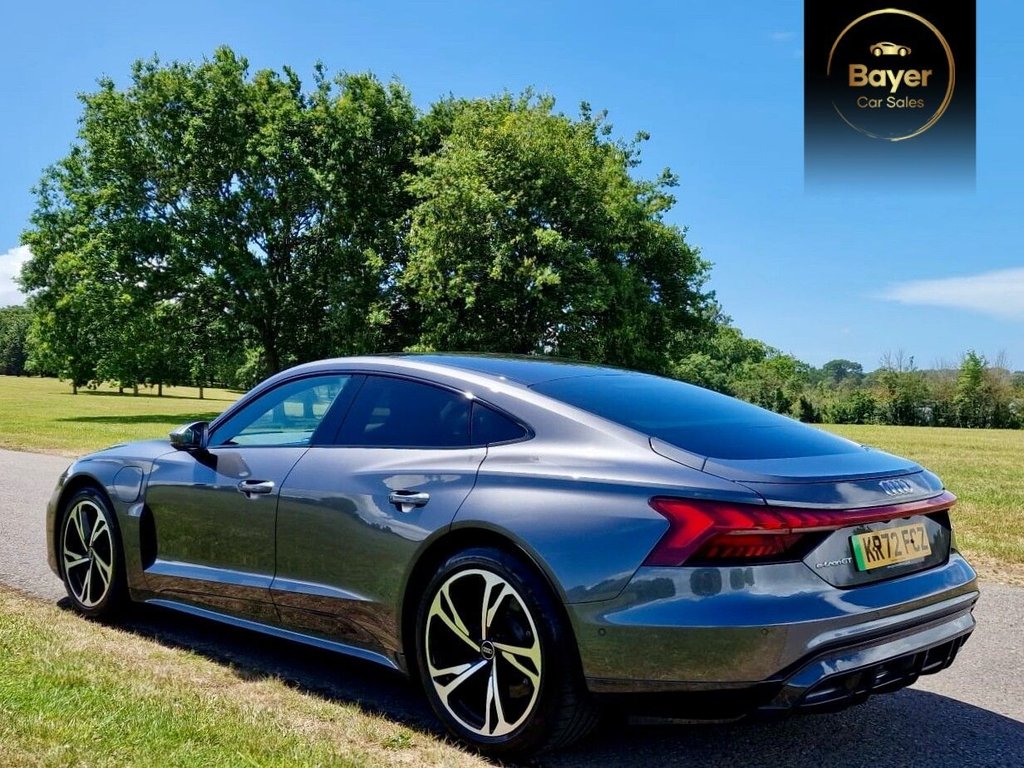 USED 2023 72 AUDI E-TRON GT 93.4kWh Saloon 4dr Electric Auto quattro (476 ps) FINANCE AVAILABLE