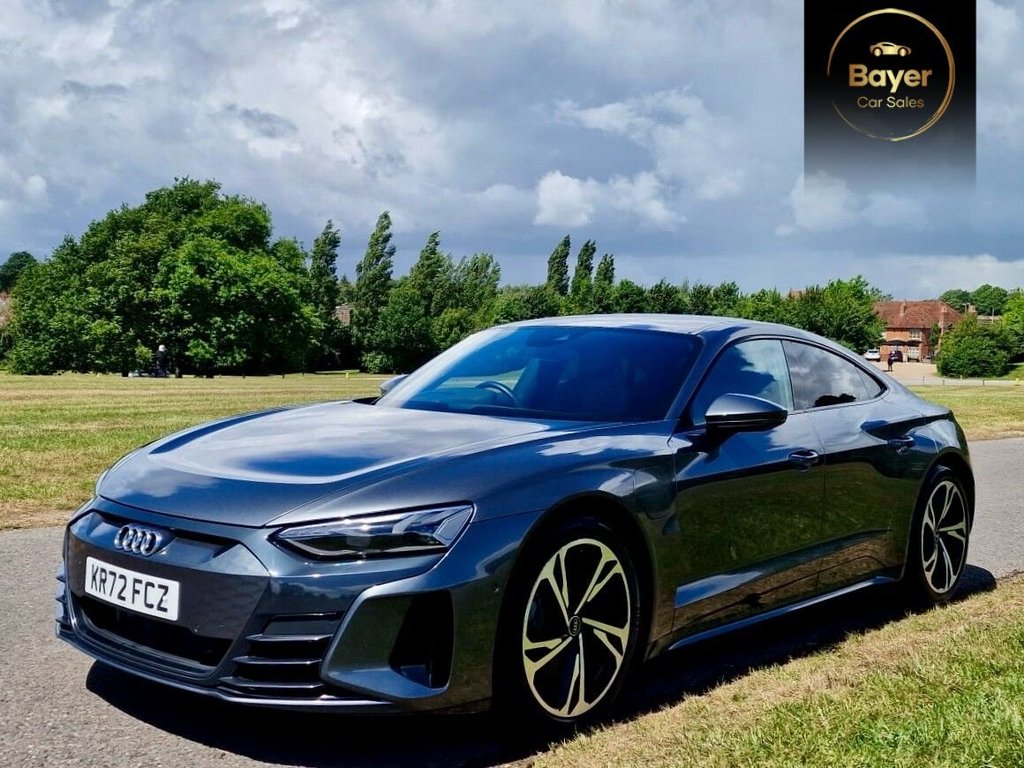 USED 2023 72 AUDI E-TRON GT 93.4kWh Saloon 4dr Electric Auto quattro (476 ps) FINANCE AVAILABLE