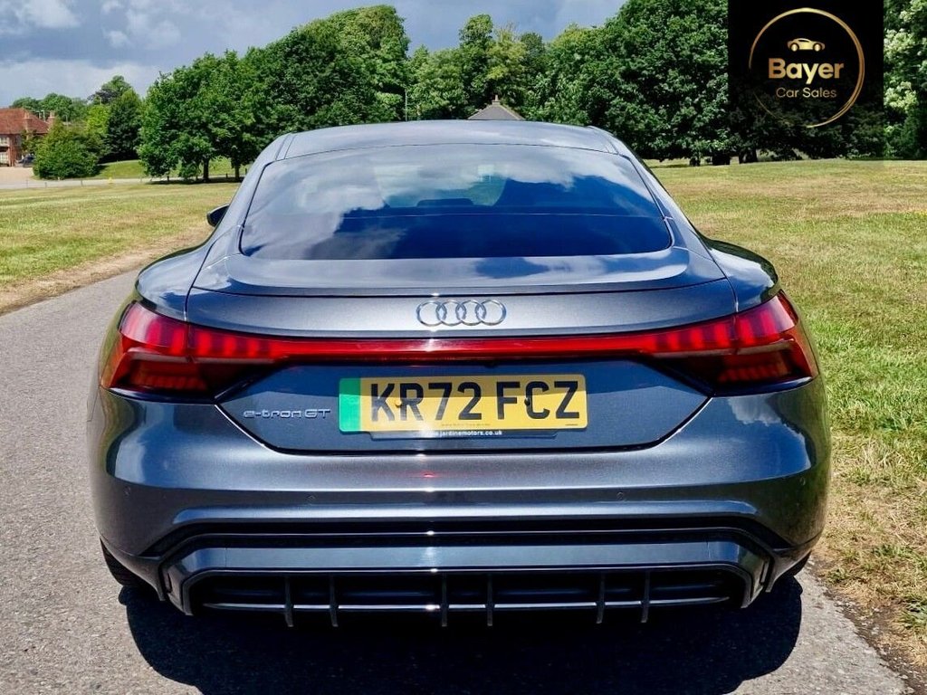 USED 2023 72 AUDI E-TRON GT 93.4kWh Saloon 4dr Electric Auto quattro (476 ps) FINANCE AVAILABLE