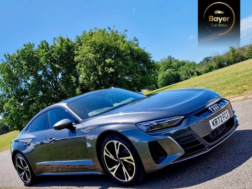 USED 2023 72 AUDI E-TRON GT 93.4kWh Saloon 4dr Electric Auto quattro (476 ps) FINANCE AVAILABLE