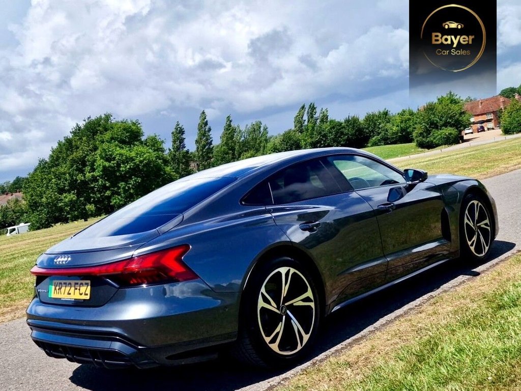 USED 2023 72 AUDI E-TRON GT 93.4kWh Saloon 4dr Electric Auto quattro (476 ps) FINANCE AVAILABLE