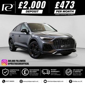 2022 AUDI Q5 2.0 TFSI 45 S line Sportback 5dr Petrol S Tronic quattro Euro 6 (s/s) (265 ps) &pound;29990.00