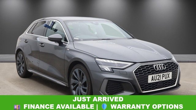 View our Audi A3 1.0 TFSI 30 S line Sportback 5dr Petrol Manual Euro 6 (s/s) (110 ps)