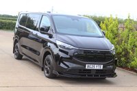 USED 2025 25 FORD TRANSIT CUSTOM 2.0 320 EcoBlue Limited Crew Van Double Cab 5dr Diesel Manual L2 H1 Euro 6 (s/s) (136 ps) 
