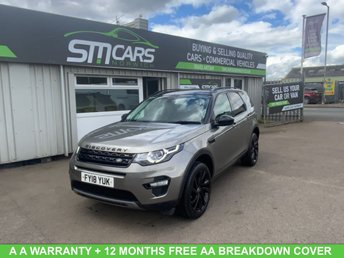 2018 LAND ROVER DISCOVERY SPORT 2.0 TD4 HSE Black SUV 5dr Diesel Auto 4WD Euro 6 (s/s) (180 ps) &pound;11200.00