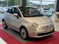 USED 2009 FIAT 500 1.2 Lounge Hatchback 3dr Petrol Manual Euro 5 (s/s) (69 bhp) FULL LEATHER INTERIOR, FIXED GLASS SUN ROOF WITH SUN BLIND, AIR CONDITIONING, HEATED ELECTRIC DOOR MIRRORS, FULL SERVICE HISTORY WITH 15 STAMPS IN THE BOOK