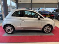 USED 2009 FIAT 500 1.2 Lounge Hatchback 3dr Petrol Manual Euro 5 (s/s) (69 bhp) FULL LEATHER INTERIOR, FIXED GLASS SUN ROOF WITH SUN BLIND, AIR CONDITIONING, HEATED ELECTRIC DOOR MIRRORS, FULL SERVICE HISTORY WITH 15 STAMPS IN THE BOOK