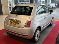 USED 2009 FIAT 500 1.2 Lounge Hatchback 3dr Petrol Manual Euro 5 (s/s) (69 bhp) FULL LEATHER INTERIOR, FIXED GLASS SUN ROOF WITH SUN BLIND, AIR CONDITIONING, HEATED ELECTRIC DOOR MIRRORS, FULL SERVICE HISTORY WITH 15 STAMPS IN THE BOOK