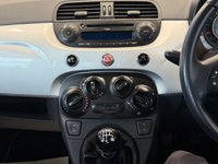USED 2009 FIAT 500 1.2 Lounge Hatchback 3dr Petrol Manual Euro 5 (s/s) (69 bhp) FULL LEATHER INTERIOR, FIXED GLASS SUN ROOF WITH SUN BLIND, AIR CONDITIONING, HEATED ELECTRIC DOOR MIRRORS, FULL SERVICE HISTORY WITH 15 STAMPS IN THE BOOK