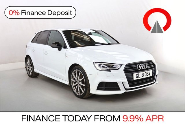 View our Audi A3 1.5 TFSI CoD Black Edition Sportback 5dr Petrol Manual Euro 6 (s/s) (150 ps)