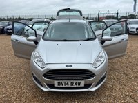 USED 2014 14 FORD FIESTA 1.25 Zetec Hatchback 5dr Petrol Manual Euro 5 (82 ps) IDEAL FIRST CAR/ CHEAP TAX