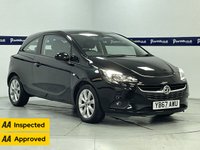 USED 2017 67 VAUXHALL CORSA 1.4i ecoTEC Energy Hatchback 3dr Petrol Manual Euro 6 (75 ps) - AA INSPECTED (LOW MILEAGE - BLUETOOTH MEDIA)