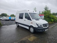 USED 2018 18 MERCEDES-BENZ SPRINTER 314CDI SWB CREW VAN ULEZ FREE ZONE NO VAT 
