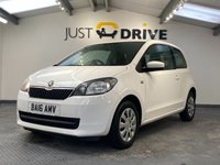 USED 2016 16 SKODA CITIGO 1.0 MPI SE Hatchback 3dr Petrol Manual Euro 6 (60 ps) GROUP 1 INSURANCE, &pound;20.00 TAX!