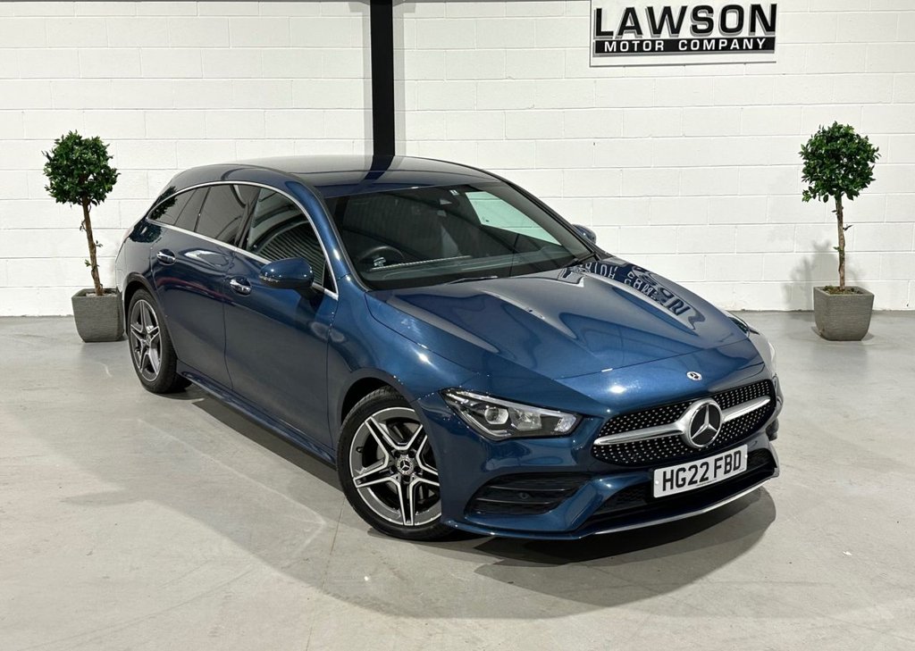 USED 2022 22 MERCEDES-BENZ CLA 1.3 CLA200 AMG Line (Premium 2) Shooting Brake 5dr Petrol 7G-DCT Euro 6 (s/s) (163 ps) 