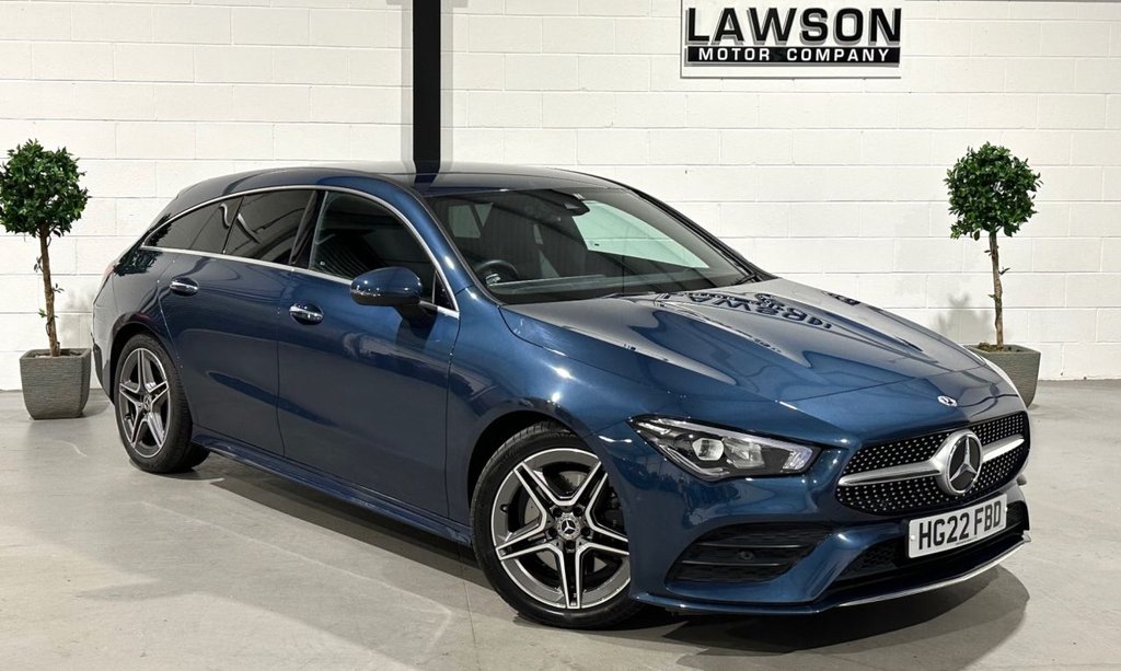 USED 2022 22 MERCEDES-BENZ CLA 1.3 CLA200 AMG Line (Premium 2) Shooting Brake 5dr Petrol 7G-DCT Euro 6 (s/s) (163 ps) 