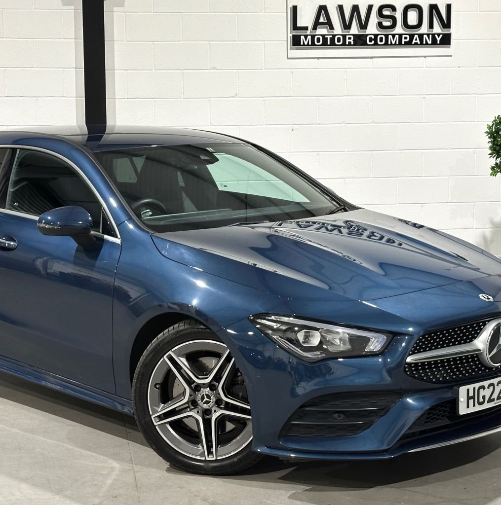 USED 2022 22 MERCEDES-BENZ CLA 1.3 CLA200 AMG Line (Premium 2) Shooting Brake 5dr Petrol 7G-DCT Euro 6 (s/s) (163 ps) 
