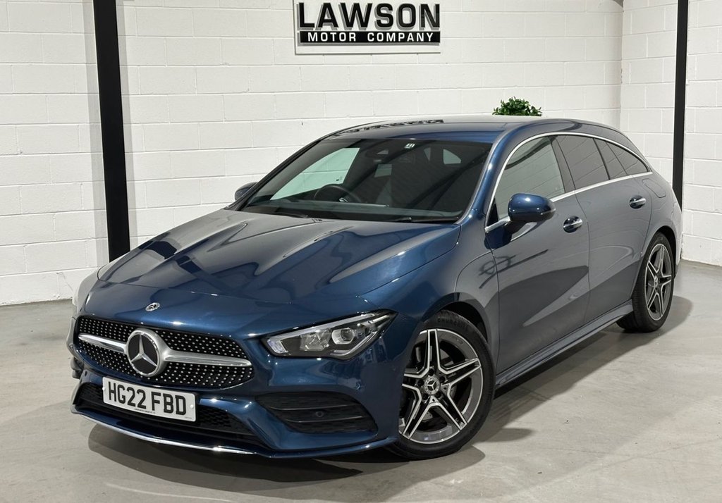 USED 2022 22 MERCEDES-BENZ CLA 1.3 CLA200 AMG Line (Premium 2) Shooting Brake 5dr Petrol 7G-DCT Euro 6 (s/s) (163 ps) 