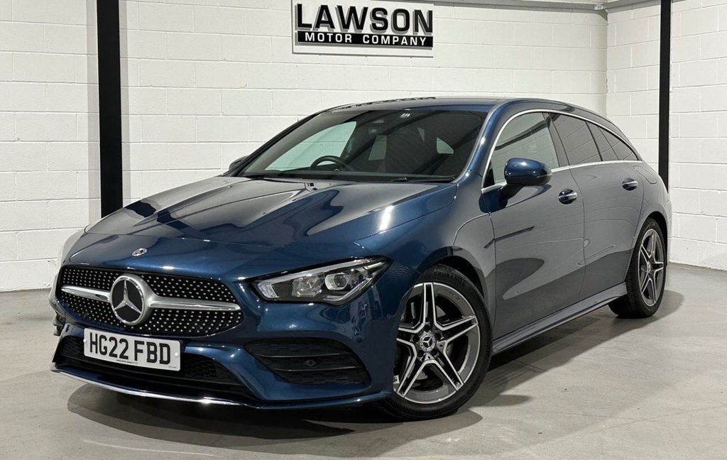 USED 2022 22 MERCEDES-BENZ CLA 1.3 CLA200 AMG Line (Premium 2) Shooting Brake 5dr Petrol 7G-DCT Euro 6 (s/s) (163 ps) 