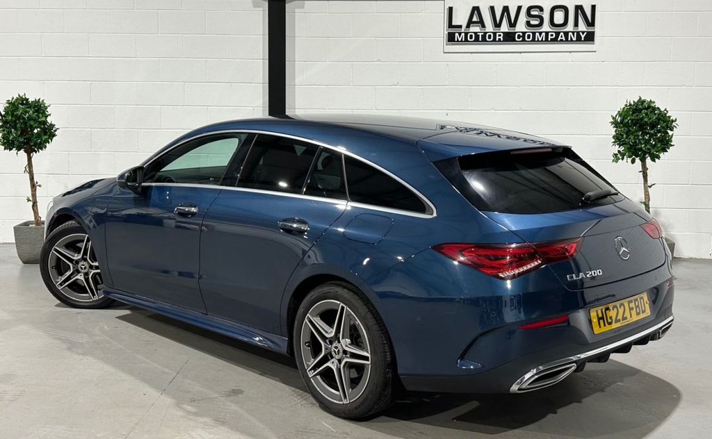 USED 2022 22 MERCEDES-BENZ CLA 1.3 CLA200 AMG Line (Premium 2) Shooting Brake 5dr Petrol 7G-DCT Euro 6 (s/s) (163 ps) 