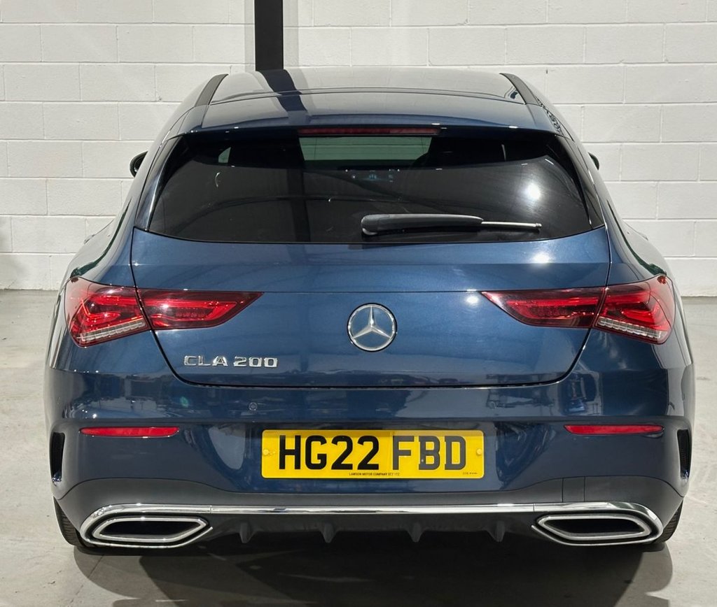 USED 2022 22 MERCEDES-BENZ CLA 1.3 CLA200 AMG Line (Premium 2) Shooting Brake 5dr Petrol 7G-DCT Euro 6 (s/s) (163 ps) 