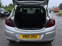 USED 2010 10 VAUXHALL CORSA 1.2i 16v SXi Hatchback 3dr Petrol Manual (124 g/km, 84 bhp) 
